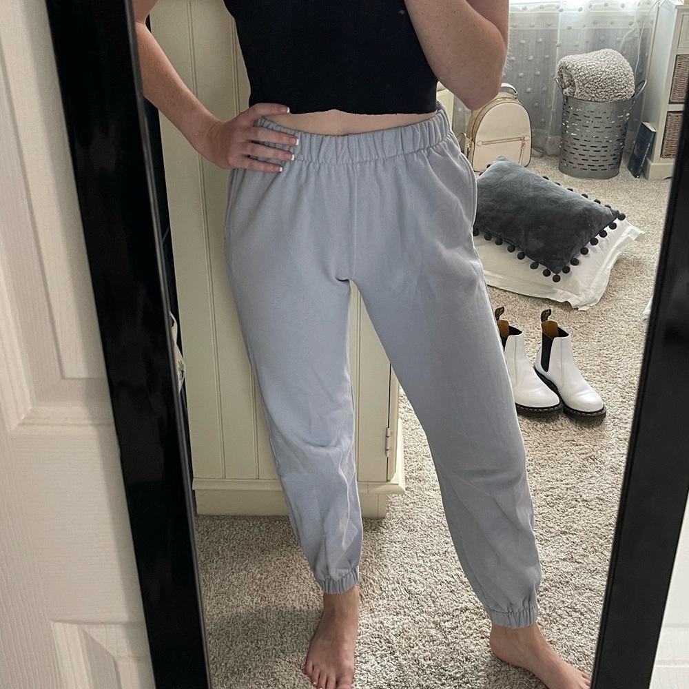 Light Blue Brandy Melville Rosa Sweatpants
